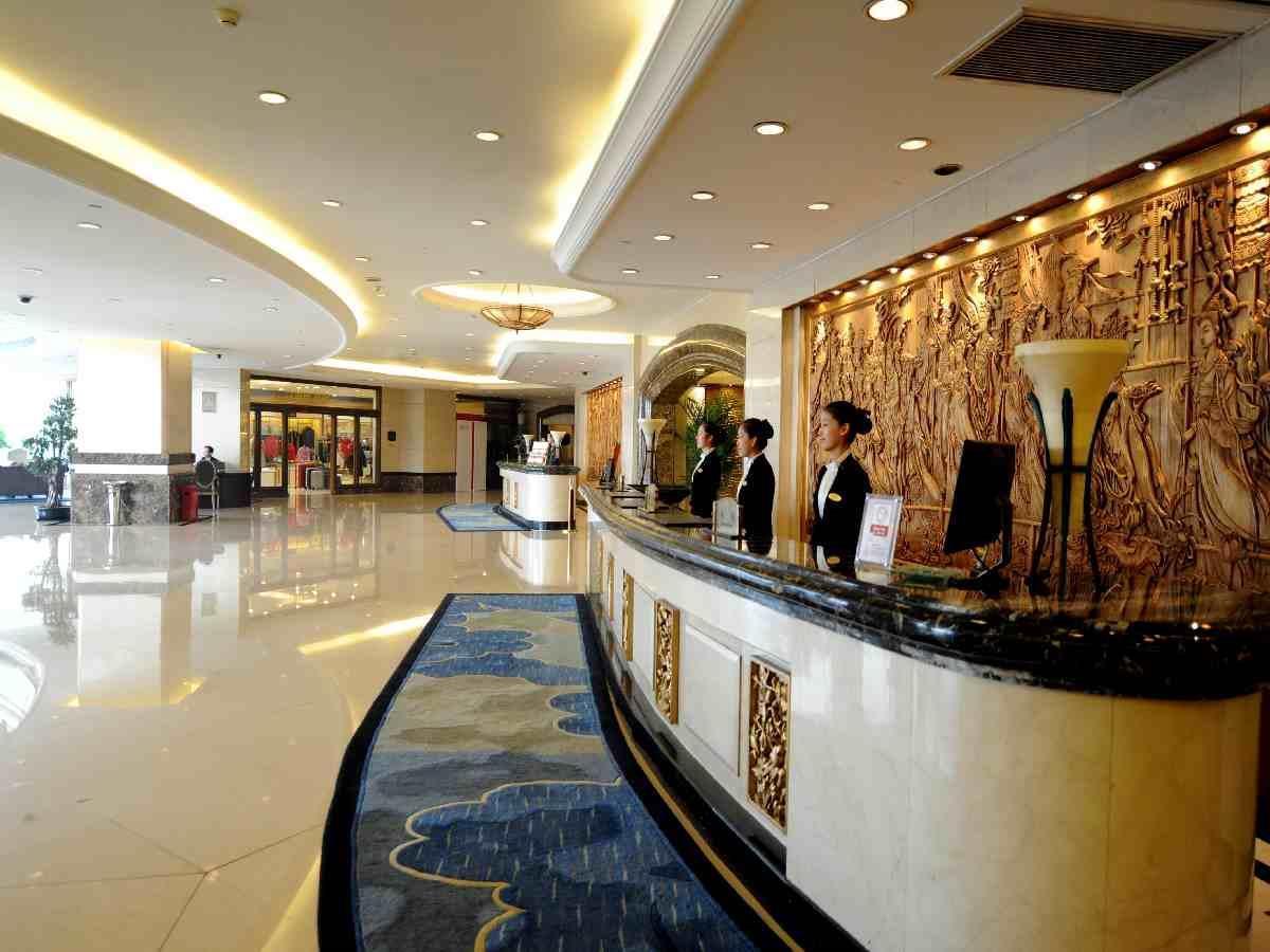 Yun-Zen Jinling World Trade Plaza Hotel Sicsiacsuang Kültér fotó